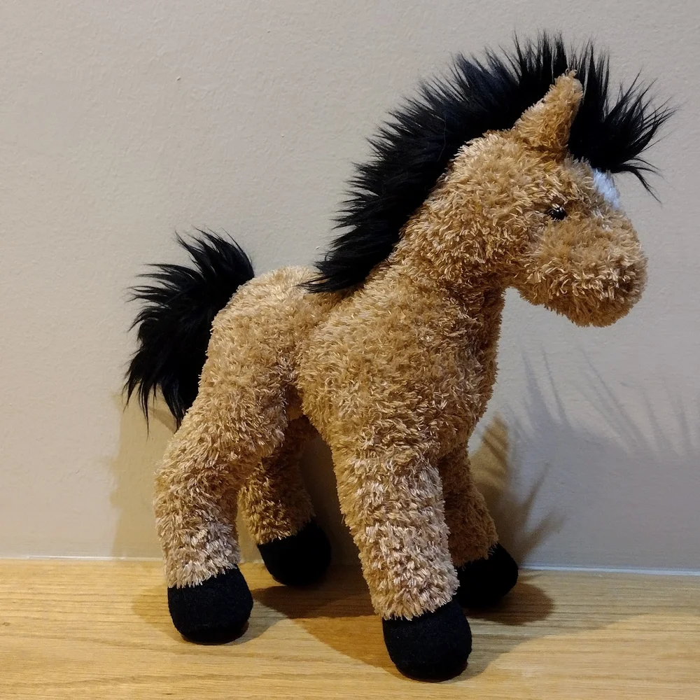 3/$30 Douglas the Cuddle Toy Arrow Buckskin Horse Pony Stuffed Animal - Picture 4 of 6